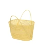 New thickened plastic draining hand-held basket for household use, hollowed-out storage basket for bathroom, bath and toiletries Item Picture